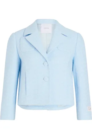 Patou Cropped tweed-jakke