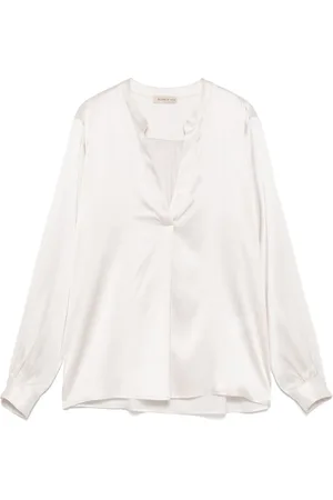 BLANCA Bluse i satin