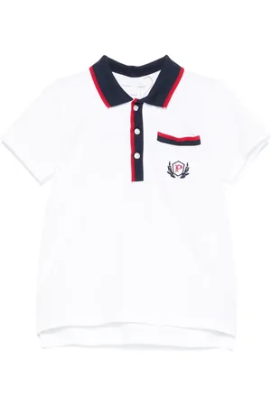PATACHOU Polo med broderet logo