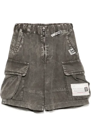 Maison Mihara Yasuhiro Cargo-shorts med falmende effekt