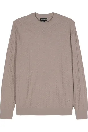 Emporio Armani 3D-strikket trøje