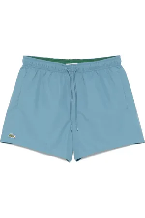 Lacoste Badeshorts med logoapplikation