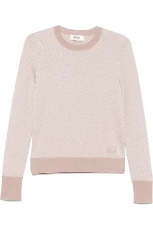 Fendi T-shirt med FF-jacquard