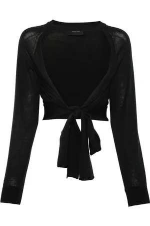 Simone Rocha Cropped top med udskæring