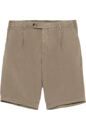 PT Torino Shorts med plisseret detalje