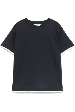 Paolo Pecora T-shirt med kontrastkant