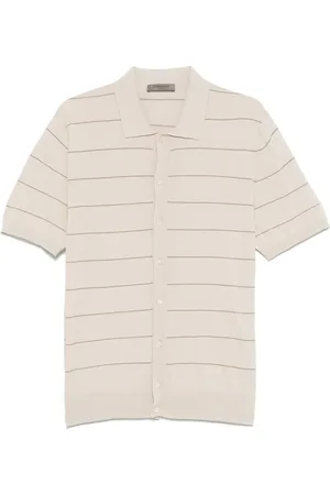 corneliani Strikket skjorte