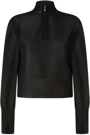 Pinko X Patrick McDowell bluse med kort lynlås