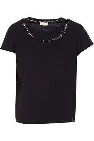 Liu Jo T-shirt med slogan-broderi