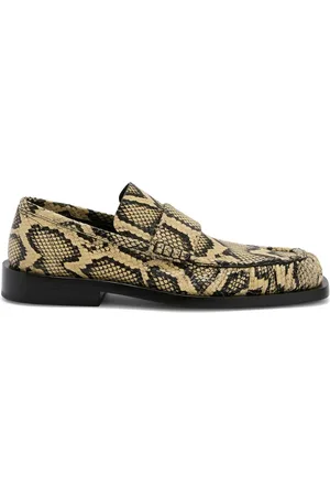 Jil Sander Loafers med pytontryk