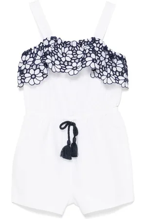 PATACHOU Playsuit med blomstertryk