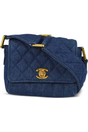 CHANEL Straight Flap skuldertaske fra 1990