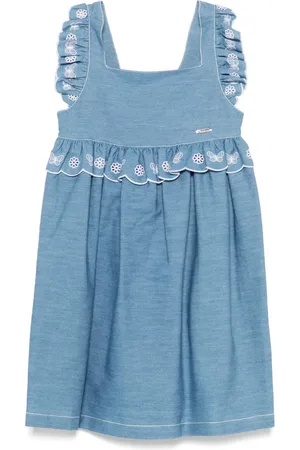 PATACHOU Kjole med broderet detalje