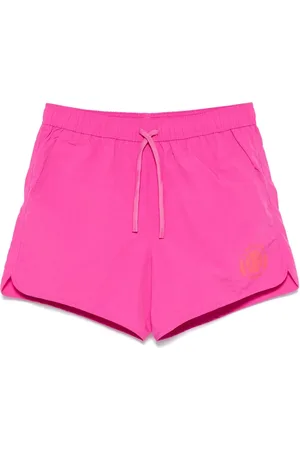 Lacoste Badeshorts med logoapplikation