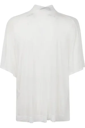 PIERANTONIO GASPARI T-shirt med læg-detalje