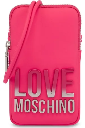 Moschino Mobil-cover med logoplade