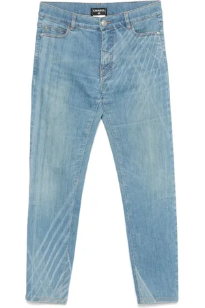 CHANEL Jeans med slitageeffekt fra 2010