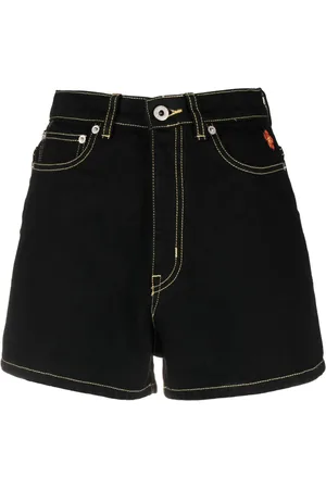 Kenzo Denimshorts med kontrastsyninger