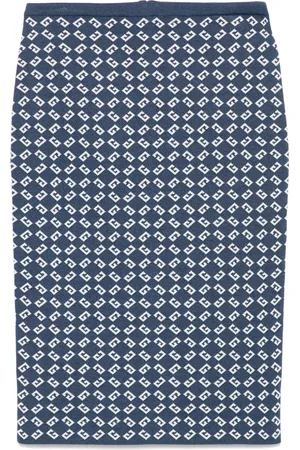 Givenchy Mellemlang nederdel i monogram 72-jacquard