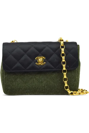 CHANEL Straight Flap skuldertaske fra 1990