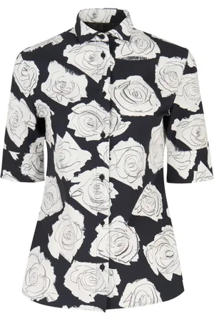Marni Skjorte med knapper og blomstertryk