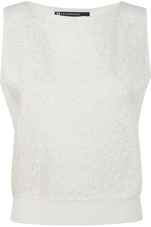 PIERANTONIO GASPARI Tanktop med broderi
