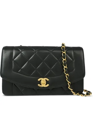CHANEL Lille Diana skuldertaske fra 1997