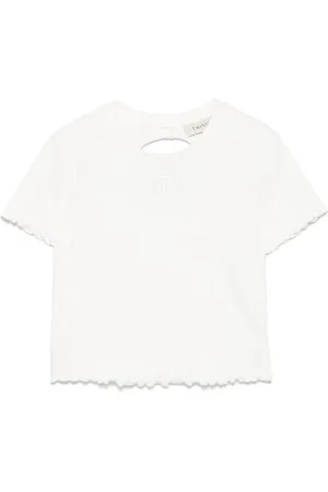 Twin-Set T-shirt med logobroderi
