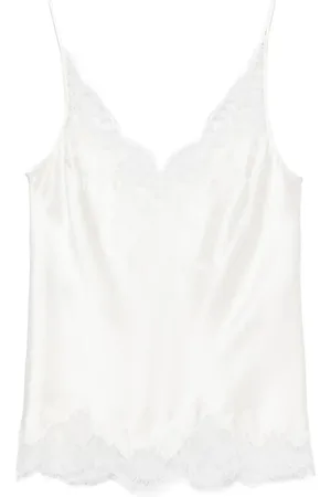 CARINE GILSON Camisole med blondedetalje