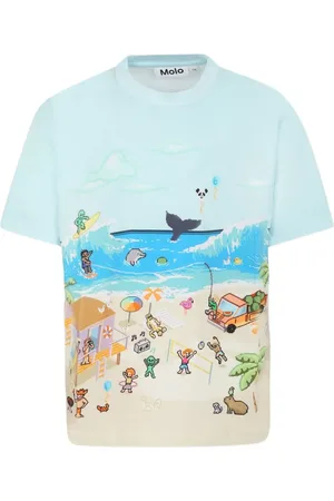 Molo T-shirt med grafisk tryk