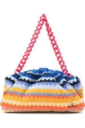 Missoni Skuldertaske med zigzagmønster