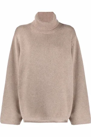 Totême Oversize trøje med rullekrave