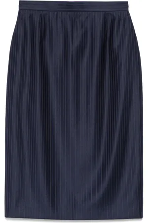 Dior Nålestribet pencil-nederdel fra 2010