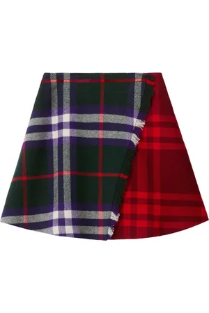 Burberry Kort ternet nederdel