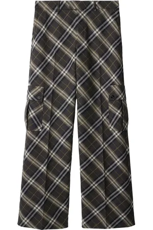 Burberry Skræddersyede ternede bukser