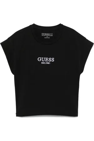 Guess T-shirt med logobroderi