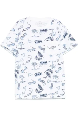 Guess T-shirt med tryk