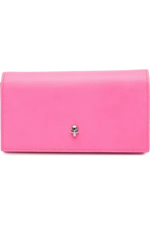 Alexander McQueen Flap clutch i kalveskind med dødningehoved fra 2010-2024