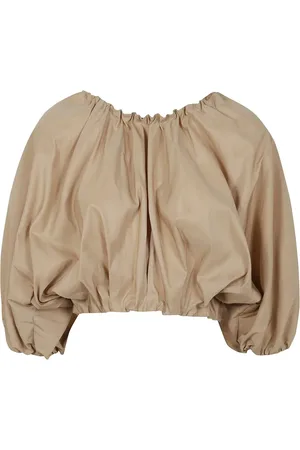 Nº21 Cropped top med pufærmer