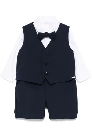 Le Bebé Enfant Shortssæt med broderet logo