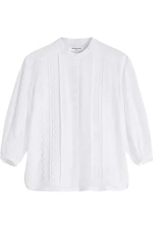 Maison Kitsuné Broderet skjorte