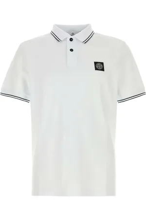 Stone Island Polo med kompasmotiv
