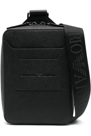 Emporio Armani Messenger-taske i læder
