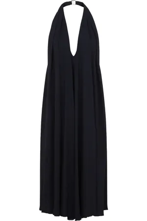 Jacquemus Mellemlang kjole med halterneck