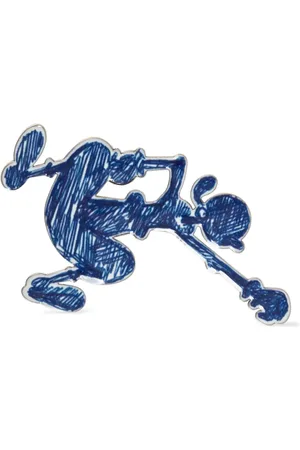 Moschino Brass broche