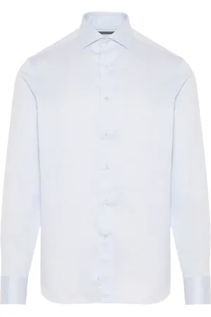 CANALI Skjorte i poplin
