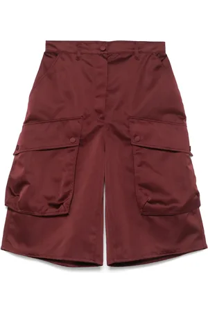 Nº21 Cargo-shorts i satin