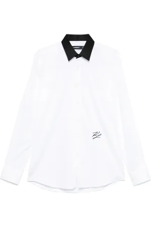 Karl Lagerfeld Skjorte med kontrastkrave