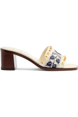 VALENTINO GARAVANI 60 mm County sandaler med broderi