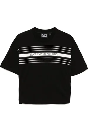 EA7 T-shirt med logotryk
